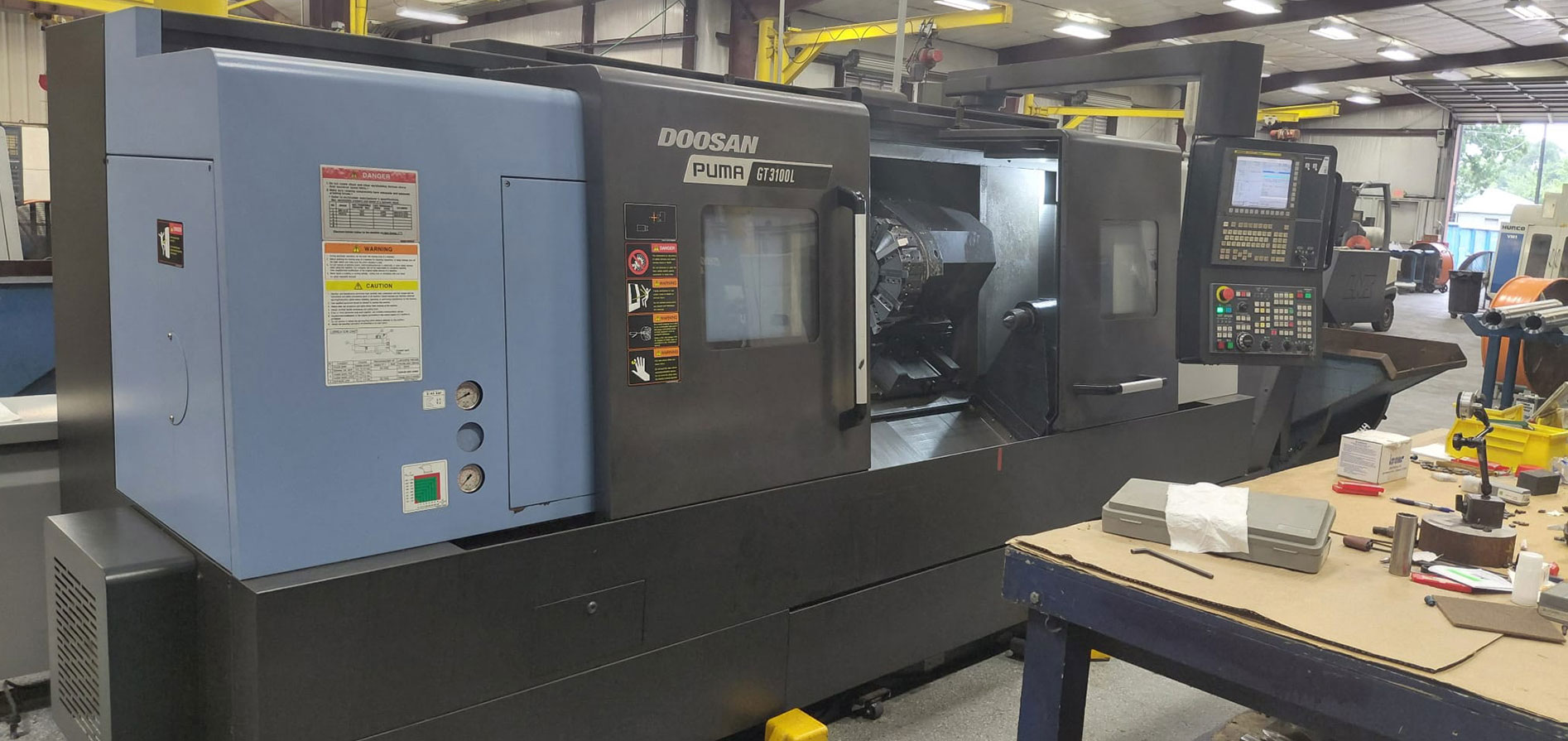 CNC turning capability