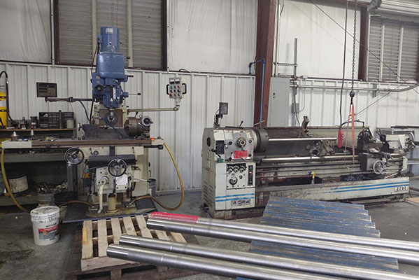 CNC turning support